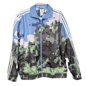 Adidas Originals x Minecraft Track Jacket Mens Size M NEW